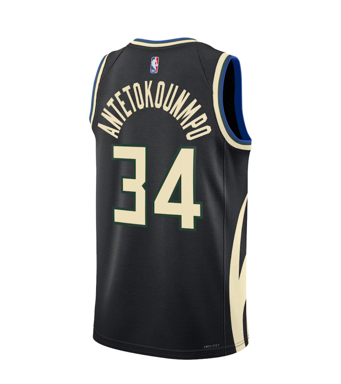 Maglia Milwaukee Bucks Jordan Statement Edition Swingman - Nera - Giannis Antetokounmpo