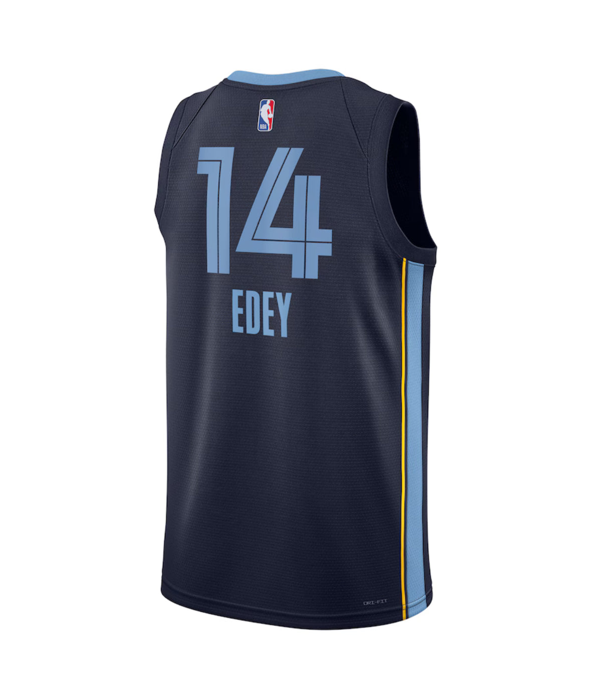 Memphis Grizzlies Nike Icon Swingman Jersey - Blu - Zach Edey