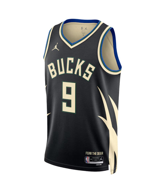 Maglia Swingman Milwaukee Bucks Jordan Statement Edition - Nera - Bobby Portis Jr