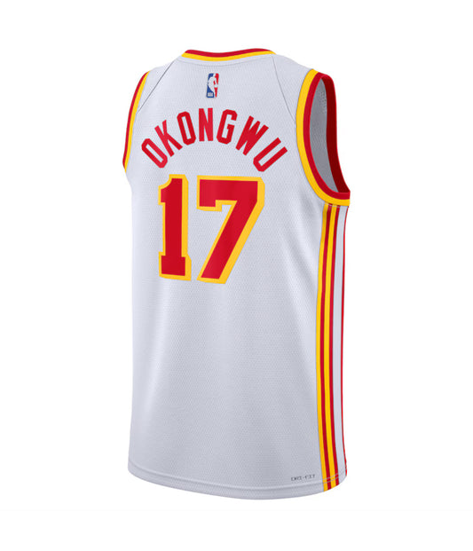 Maglia Atlanta Hawks Nike Association -Bianca.