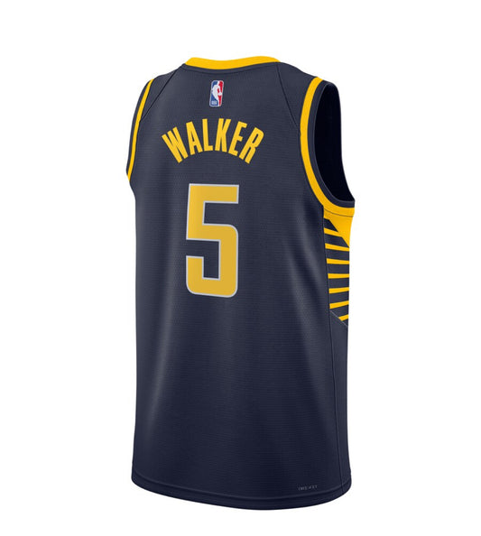 Maglia Indiana Pacers Nike Icon Edition Swingman - Marina Militare - Jarace Walker