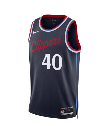 Maglia LA Clippers Nike Icon Edition Swingman - Blu scuro - Ivica Zubac