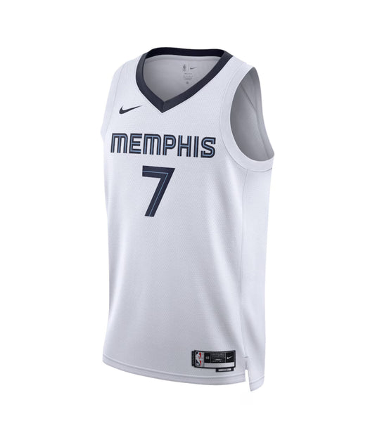 Maglia Memphis Grizzlies Nike Association Edition Swingman - Bianca - Santi Aldama