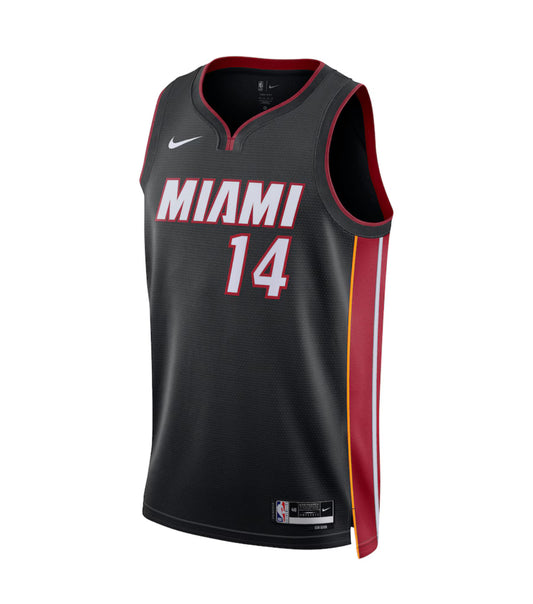 Maglia Miami Heat Nike Icon Edition Swingman - Nera - Tyler Herro