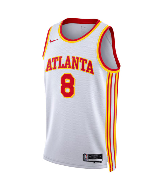 Maglia Atlanta Hawks Nike Association Edition Swingman - Bianca