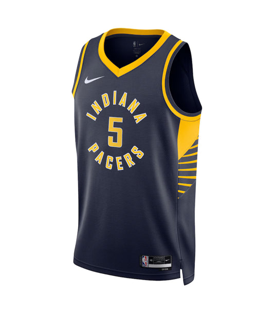 Maglia Indiana Pacers Nike Icon Edition Swingman - Marina Militare - Jarace Walker