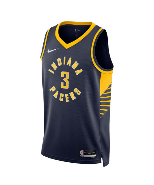 Maglia Indiana Pacers Nike Icon Edition Swing man-Marina Militare-Tyrese Haliburton