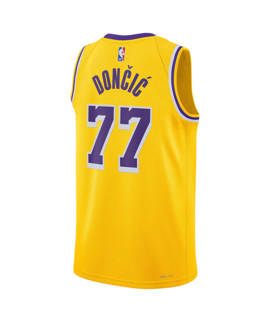Maglia Nike Icon Swingman dei Los Angeles Lakers - Luka Dončić