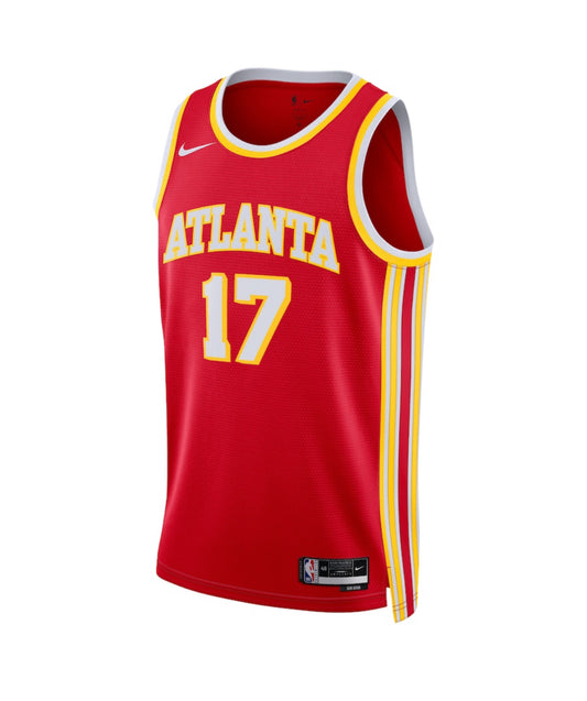 Maglia Atlanta Hawks Nike Icon edition -Rossa.