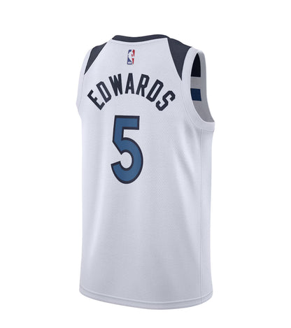 Maglia Minnesota Timberwolves Nike Association Edition Swingman - Bianca - Anthony Edwards