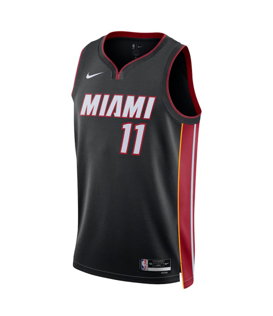 Maglia Miami Heat Nike Association Edition Swingman -Nera