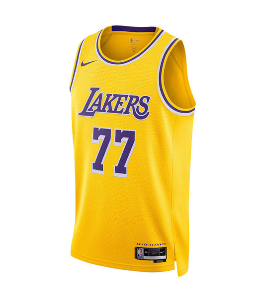 Maglia Nike Icon Swingman dei Los Angeles Lakers - Luka Dončić