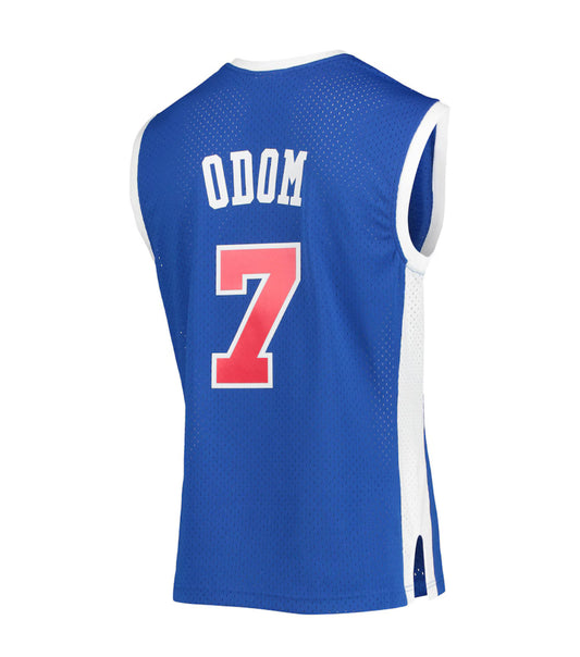 Maglia da uomo Mitchell & Ness Lamar Odom Royal LA Clippers 2002/03 Hardwood Classics Swingman