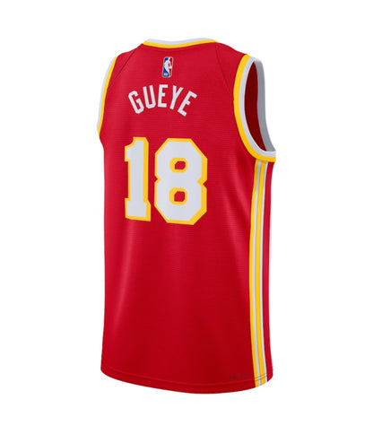 Maglia Atlanta Hawks Nike icon edition swing man -rossa- Mouhamed Gueye