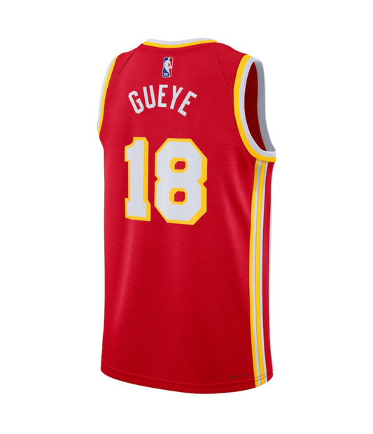 Maglia Atlanta Hawks Nike icon edition swing man -rossa- Mouhamed Gueye