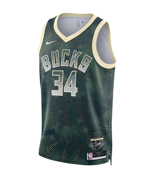 Maglia NBA Milwaukee Bucks Nike 2025 Select Series - Giannis Antetokounmpo