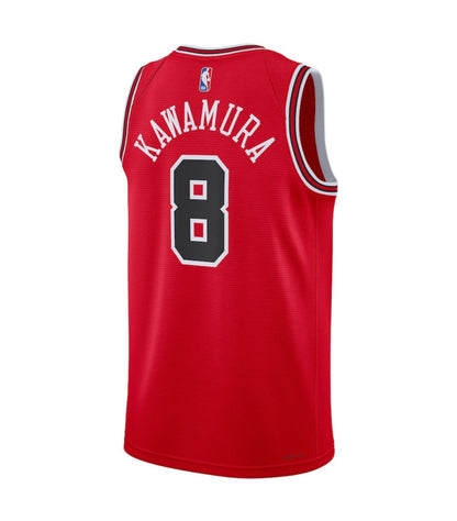 Maglia Chicago Bulls Rossa Yuki Kawamura