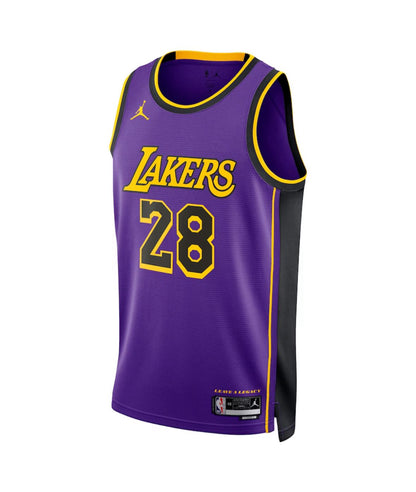 Maglia Los Angeles Lakers Jordan Statement Edition Swingman - Viola