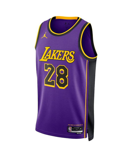 Maglia Los Angeles Lakers Jordan Statement Edition Swingman - Viola