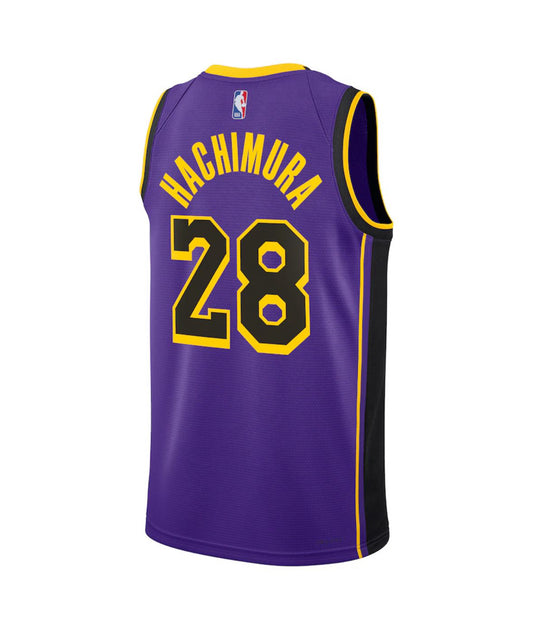 Maglia Los Angeles Lakers Jordan Statement Edition Swingman - Viola